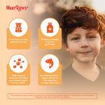 MARYRUTH'S Vegan Omega 3 Gummies for Kids 2+, 2 Month Supply, Sugar Free, Omega 3 Supplement with Vitamin C, Flaxseed Oil, Immune Support, Essential Nutrient ALA, No Fish Taste, 60 Count