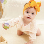 doboi Baby Girl Hair Bows and Nylon Headbands Set - 20PCS Infant Toddler Accessories With Big Bows