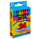 Cra-Z-Art Washable Crayons, 24 Count, for Kids Back to School Supply List Essential