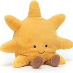 Jellycat Amuseables Sun Stuffed Toy, Medium 12 inches - Sun Plush - Fun Gift Idea