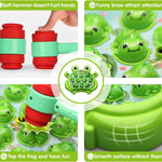 HopeRock Toys for 2 3 4 5 Year Old Boy,Toddler Toys Age 2-4, Whack A Frog Game,with 5 Modes,45 Levels,9 Music Spray and Light-up, Baby Toy Gifts for Early Learning, Birthday Gift for Toddler Boy Toys