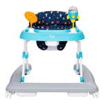 Smart Steps Trend Activity Walker and Entertainer with Removeable Toys, Large Tray, Cup Holder, Adjustable Height and Flat Fold Frame for Storage, Ages 6 Months +, Space Walk Navy