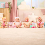 Baby Sweetheart by Battat Bath Time 12-inch Soft-Body Newborn Baby Doll with Easy-to-Read Story Book and Baby Doll Accessories