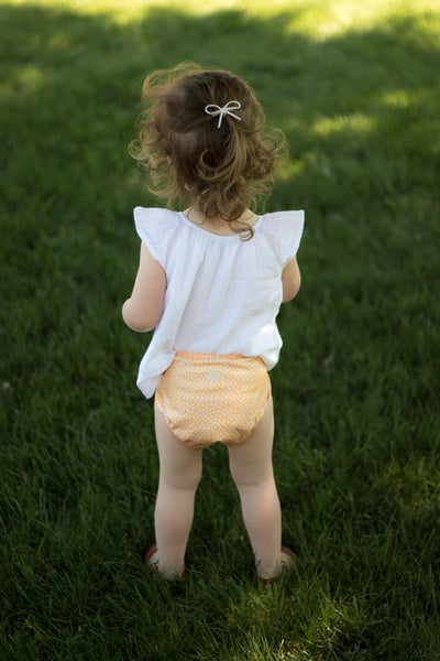 Buttons Cloth Diaper Cover – Snap Super One Size (12-40lbs) (Dottie)