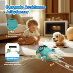 Dancing Jellyfish Baby Toy, Crawling Jellyfish Tummy Time Toy, Magic Dancing Music Crawling Toys for 3 4 5 6 7 8 Year Old Kids Boy Girl Birthday Gifts, Interactive Relax for Office Desk