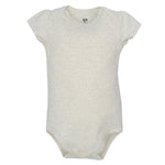 Hudson Baby Infant Girls Cotton Bodysuits 5-Pack, Eucalyptus, 0-3 Months