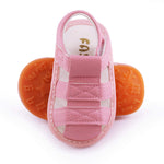 WILLFUN Baby Boy Girl Summer Infant Squeaky Sandals Premium Rubber Sole Closed-Toe Non-Slip Shoes Toddler First Walkers