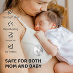Silver Nursing Cups Nipple Shields for Breastfeeding Newborn - Original Metal Nipple Cover for Breastfeeding Essential - 999 Silver Regular