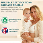 MAGEPAPA Wearable Manual Breast Pump, Lightweight & Portable Design, Food-Grade BPA-Free, Perfect for On-the-Go Nursing Mothers