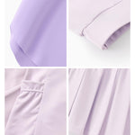 PATPAT Girls 2 Piece Tennis Skirt Set Size 5-6 Purple Tank Tops and Purple Skort Athletic Sets Sleeveless Tops + High Waisted Pleated Skort 2 Piece Outfits Girls Clothes Summer Outfits Activewear