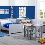 Delta Children MySize Toddler Bed, Grey