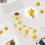 Gold Star Stickers for Kids Reward,Self-Adhesive Good Foil Star Stickers,Glitter Star Stickers Large 1 Inch,Holographic Stickers Chart for Kids Behavior,Students Teacher School Classroom 500 Pcs