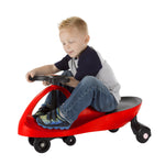 Wiggle Car - Ride on Toy for Ages 3 and Up - Toddler Ride on Toys with no Batteries, Gears, or Pedals Just Twist, Wiggle, and Go by Lil’ Rider (Red)