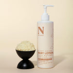 Dr. Natural Baby Lotion, Shea Butter and Vanilla, 16 oz - Non-Greasy, Body Lotion for Dry Skin - Hypoallergenic and Paraben-Free - No Synthetic Fragrances or Dyes - Made with Organic Shea Butter