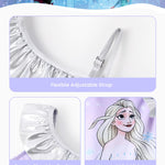 Disney Frozen Girls Swimsuits Elsa Ruffle One Piece Bathing Suits Sport Summer Beach Swimwear Light Purple Quick Dry for Toddler Girls Size 2T
