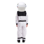 Spooktacular Creations White Astronaut Costume with Helmet, Space Suit for Toddler with Movable Visor, Kids Astronaut Halloween Costume for Cosplay, Party Favor Supplies (Small, 5-7 yrs)