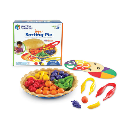 Learning Resources Super Sorting Pie - Sorting and - Play Food ...