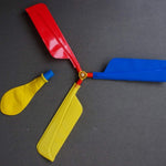 Kids Toy Balloon Helicopter (12 pack) Children's Day Gift Party Favor easter basket, stocking stuffer or birthday! Flying Toys for Boys and Girls - Outdoor Sport Toy for 7 8 9 10 Year Old