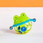 Bright Starts Oball Musical Toy, Jingle & Shake Pal, BPA-Free Easy-Grasp Baby Rattle Toy, Ages Newborn+