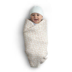 Delta Children 100% Cotton Muslin Baby Receiving Blankets for Girls and Boys – 47x47 Inches (Pack of 2), Neutral Boho