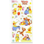 Disney Winnie The Pooh Baby Gift Set - 6 Pc Newborn Essentials Bundle with Blanket, Rattle, Bottle, Teether, Scrapbook Stickers, More | Baby Shower Gifts for Girls, Boys