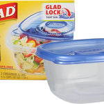 Glad Food Storage Containers, Deep Dish, 64 Ounce, 3 Count