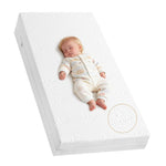 Vomiliku Crib Mattress, Dual Sided Memory Foam Baby Toddler Bed Mattress, 52" x 27.6" x 5.5" Mattresses for Baby Toddler, Fits Standard Cribs&Toddler Beds