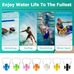 28 Pcs Swimming Nose Clip for Kids Age 7+ and Adults, 7 Colors