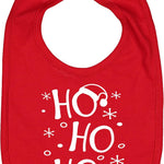 Aiden's Corner Handmade Cute Baby Holiday Christmas Bibs - Boy Girl Ho Ho Ho Xmas Bib