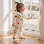 Toddler Baby Girl Cardigan Sweater Flowers Button Up Knitted Tops Infant Fall Winter Clothes