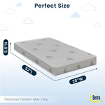 Serta Perfect Start Deluxe Limited Dual Sided Baby Crib Mattress and Toddler Mattress, GREENGUARD Gold Certified, Firm Support, Waterproof, 7 Year Warranty, Made in USA