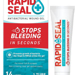 Rapid-Seal Wound Gel (1 Tube) | Stops Bleeding in Seconds | FSA HSA Eligible | Ideal for Cuts, Scrapes, Razor Nicks for Emergency First Aid Supplies