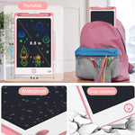 Hockvill LCD Writing Tablet for Kids 8.8 Inch, Toys for Girls Boys Drawing Pad for 3 4 5 6 7 Year Old Kids Toys, Children Christmas Birthday Gift for Kids Toddler Doodle Board Travel Essentials