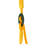 Gorilla Playsets 04-0032-G High Back Plastic Infant Swing with Yellow T Bar & Rope, Green