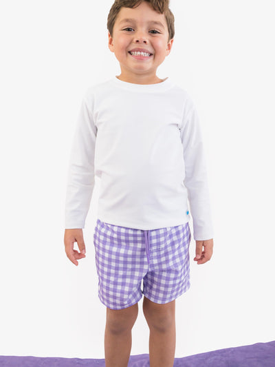 RUGGEDBUTTS Boys Performance Hybrid Stretch Swim Trunks - Fashion Swim Trunks, UPF 50+, Boy Swim Trunks