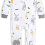 Burt's Bees Baby Baby Girls Pajamas, Zip Front Non-Slip Footed Sleeper Pjs, 100% Organic Cotton