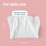 ATTITUDE Baby Water Wipes, EWG Verified, Safe for Newborns, Unscented & Fragrance-Free, 99% Water, Gentle & Hypoallergenic, Vegan & Dermatologically Tested, Travel Pack with Hard Lid, 72 Count