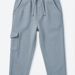 Andrew Scott Kids French Terry Joggers | 100% Cotton | Drawstring & Pockets Pants | Boys Girls | Multi Packs & Colors