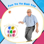 24 Pack LED Light Up Yo Yo Glow in the Dark Yo Yos for Beginner Level Birthday Party Favors Classroom Prizes Bulk Toys for Goodie Bags, 8 Colors
