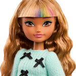 Barbie Dream Besties Doll and Accessories, Zia Posable Fashion Doll with Removable Fashions & Wavy Brown Hair, 7 Hair & Moon Themed Pieces