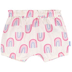 Onesies Brand Baby Girls' 3-Pack Bubble Shorts, Rainbow, 0-3 Months