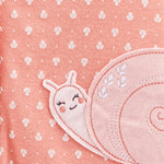 Simple Joys by Carter's Baby Girl's 3-Pack Snap-up Rompers Pants, dino/floral/Snail, 3-6 Months