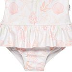 Gerber Toddler Girls' Rashguard, Shells, 4T