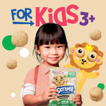 Get'ems! from Gerber Apple Cinnamon Roundos Puffs Snacks, Kids Snack Made with Whole Grain Quinoa, Calcium to Support Strong Bones - 5 pack