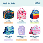 Wildkin ECO rPET Insulated Lunch Bag – Keeps Food Hot or Cold, Easy-Clean Lining, Zippered Pockets & BPA-Free – Boys & Girls, Ideal for School, Travel & Daycare – Rainbow Hearts