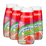 Colgate Kids Fluoride Toothpaste, Watermelon Burst, 4 Pack, 4.6 oz