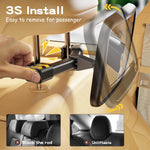 TAZENI Baby Car Mirror for Baby Hook Clip Design Never Shake Baby Mirror for Car Seat Mirror Rear Facing Easy Install Back Seat Mirrors for Car Crystal Clear View ShatterProof Crash Tested