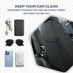 Skechers Memory Foam Leather Car Seat Covers, Air Cool Mesh Thick Seat Covers, Two Front car seat Protector, Airbag Compatible, Automotive Comfort Protection for Most Cars, Vans, Trucks, SUV (Black)