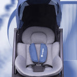 Innokids Infant to Toddler Head and Body Support Pillow, Infant Car Seat Insert Cushion Pad, Headrest with Adjustable Height, Perfect for Baby Car Seats, Strollers, Carriers (Gray)