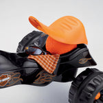 Fisher-Price Harley-Davidson Toddler Tricycle Tough Trike Toy Bike with Handlebar Grips & Storage for Preschool Kids Ages 2+ Years (Amazon Exclusive)